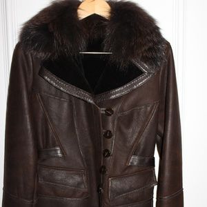 Leather Jacket From Cole Haan Collection